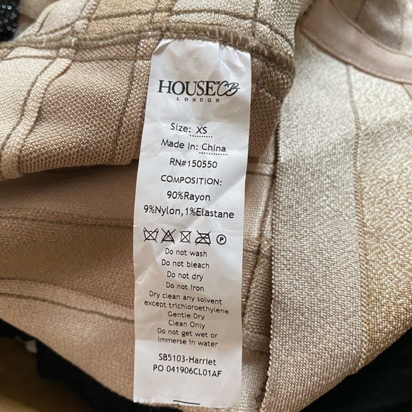 HOUSE of CB London Bandage Harriet Dress XS - Picture 8 of 10